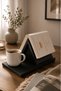 Decorative Book Stand - Book Reading Stand and Book Holder with Cup Holder |   Desktop Bookshelf Organizer