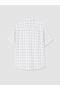 Lcwaikiki Classic Beige Standard Fit Dobby Men's Shirt - 7