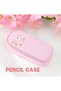 (cz11-Pink)Large Capacity Pencil Case, Cosmetic Bag, Large Capacity, Storage Bag With Zipper, Suitable For School Office - 3