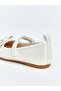 Lcw Steps Beige Leather Look Girls' Ballerinas - 5