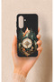 Samsung A56 Compatible Compass Forest Pattern Silicone Case