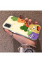 Samsung Galaxy A31 Compatible Silicone Edge Hard Back Case Couple Phone Case with Cartoon Pattern - 2