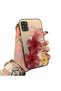 Samsung Galaxy A31 Compatible Silicone Edge Hard Back Case Couple Phone Case with Floral Pattern