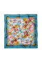 وشاح / باندانا منقوشة بالزهور مقاس 50×50 سم