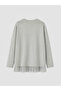 Nevavm Lace Detailed Soft Touch Women's Sweatshirt Tunic with a Difference - 5