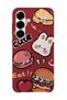 Samsung Galaxy S23 Plus Compatible Printed Transparent Phone Case |   Collection: Snacktoon Delight
