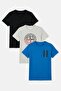 Cotton Printed 3 Pack t Shirt Men t Shirt 541S3