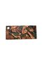 Natural Olive Wood 40 X 19 cm Emerald Green Colored Epoxy Presentation Cutting Board - 6