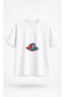 Retro Intelligence Cube Melting Effect Pop Art Graphic Pattern Unisex T-Shirt