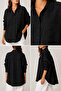 Women's Double Pocket Ayrobin Fabric Oversize Casual Shirt - 4