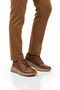 Tan Genuine Leather Men's Casual Shoes 3146 m - 3
