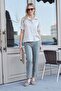 Women's Linen Collared Short Sleeve Shirt-Sand