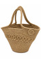 Lidya Stylish Detailed Straw Handbag Natural Weave Summer Beach, Daily Use Suitable Design Bag - 4