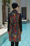 2-Piece Set (with Bonnet Gift) Lycra Sleeves, Elastic Waist, Side Slits, Burkini, Hijab Swimsuit D55 - 2