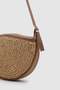 Bonna Garnili Straw Crossbody Bag Brown - 5