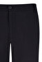 Black Regular Fit Jogger Pants with Side Pockets, 100% Cotton - 2