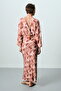 Geometric Patterned Pastel Dress - 4