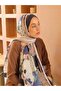 شال كوييس بنمط الخيزران باللون الأزرق الداكن |   راحة من الخيزران الطبيعي - 3
