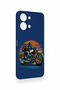 Vivo Y05 4g Compatible Moto Rider Patterned Silicone Case - 3
