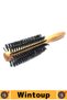 # Brush Fireproof Ergonomic Wooden Handle Heat Resistant Professional Hair Brush Blow Drying Heat Resistant - 2