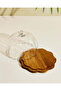 Clear Glass Cake Dome With Wooden Tray (Large) - 3