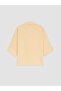 Lcw Vision Yellow Striped Oversize Women's Shirt - 7