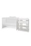 Multifunctional modular cot, 5 different configurations, 190 x 72 cm, Multi, White - 6