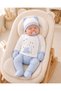 Seasonal Cotton 5-Piece Newborn Baby Boy Hospital Discharge Bodysuit Set - 6
