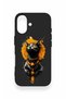 Egyptian Cat God Patterned Silicone Case Compatible with iPhone 16 - 2