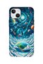 iPhone 14 Plus Compatible Printed Transparent Phone Case |   Collection: Cosmicwhisper Skyset