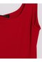 Lcw Vision Red Square Neck Bodycon Dress - 6
