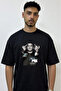 Eminem Rapper_20 Design Printed Oversize Black T-Shirt