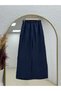 Zergül Hooded Waist-Tightening Pants Suit-Pn3149 Navy Blue - 6