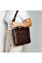 Mocha Croco Genuine Leather 13-14 Inch Macbook/Laptop Bag - 8