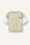 100% Cotton Oversized Printed T-Shirt for Baby Boy (26 Sm)