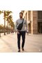 Sling Crossbody Bag Small Shoulder Backpack for Men Waterproof Slim Chest Bags Casual Daypack for Travel Cycling - 2