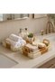 Dual Color Wicker Look Multi-Purpose Serving and Presentation Trays - 2