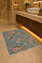 Non-Slip Base Washable Bathroom Mat Set Digital Printed 40X60-50X70-60X90'Cm - 2