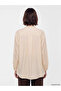 Lcw Modest Yellow Pleated Belted Women's Shirt Tunic - 3