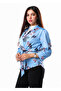 Two-Piece Plaid Blouse - 2