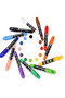 Silky Textured Washable Crayons - 24 Colors Ja90442 - 2
