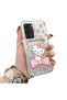 Samsung Galaxy S22 Compatible Hard Acrylic Back Silicone Edge Lens Protection Case