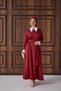 Women's Stone Detailed Dress - 3