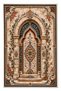 Sdt Traditional Patterned Modern Woven Base Decorative Carpet Sdtamor2529