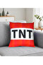 Gaming Pixel Art Cushion Throw Pillow – Soft Square Decorative Pillow 40 × 40 cm