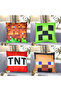 Gaming Pixel Art Cushion Throw Pillow – Soft Square Decorative Pillow 40 × 40 cm - 2