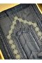 Dowry 6 Piece Floral Embroidered Etamine Prayer Rug Set Bundle Set - 3