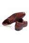 Brown Lace-Up Genuine Leather Men's Shoes - 2