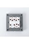Milano 10A 3G 2W Switch Electrical Switches Sockets Outlets For Home Appliances Office Hotel Conventional Construction Project Aura Blk - 3