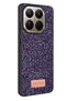 Onegif Xiaomi Mi 15t Pro Compatible Bright Glitter Cover - Deep Purple - 3
